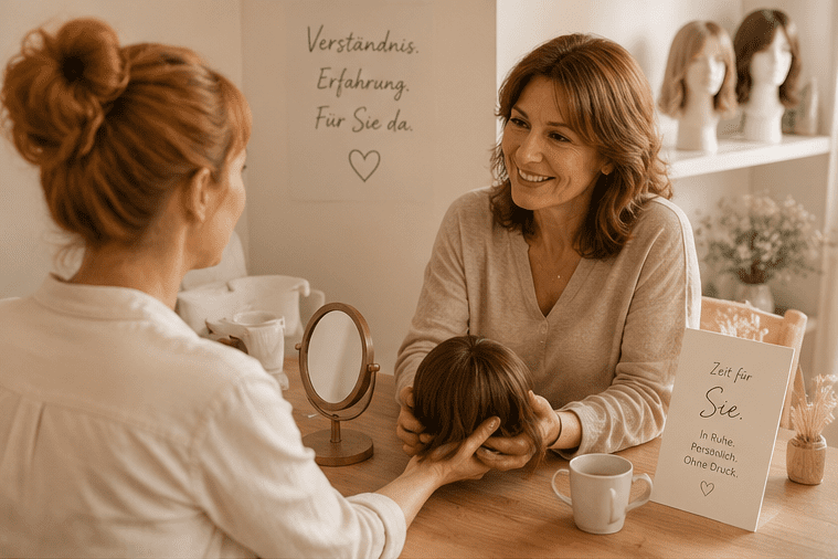 Beratung zur Auswahl von Haarersatz