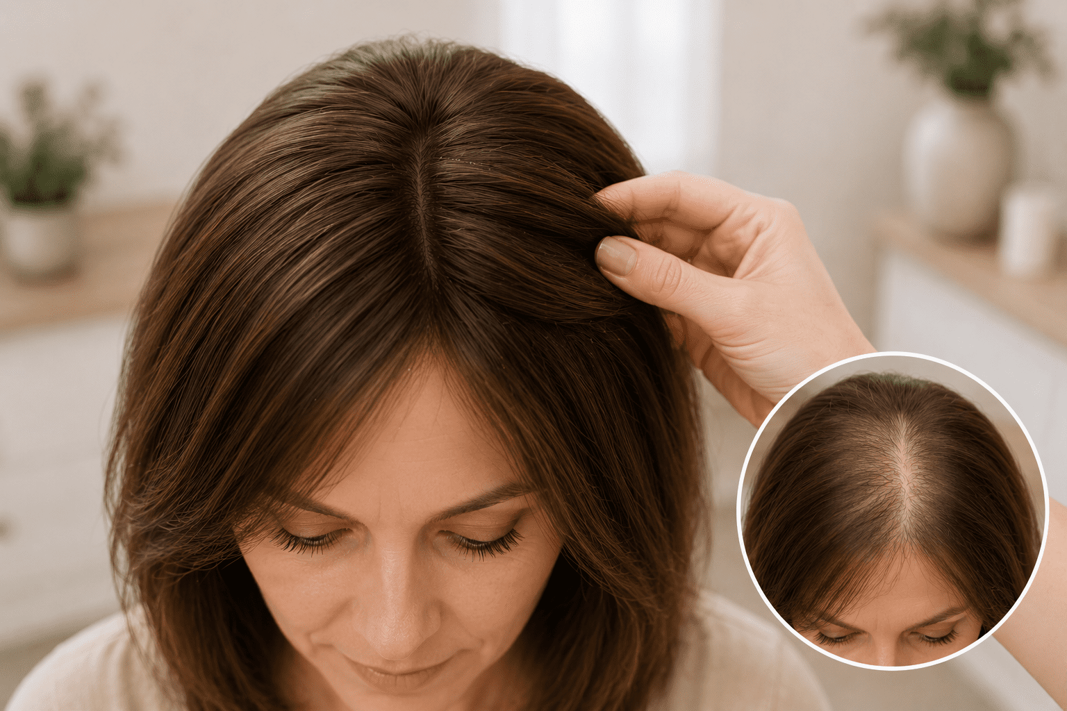 Topper für mehr Haardichte